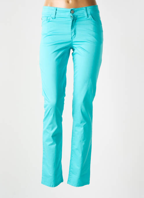 Pantalon slim albastru COWEST femeie