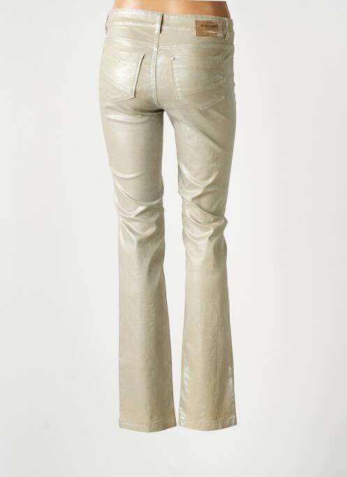 Pantalon slim auriu ASCARI femeie