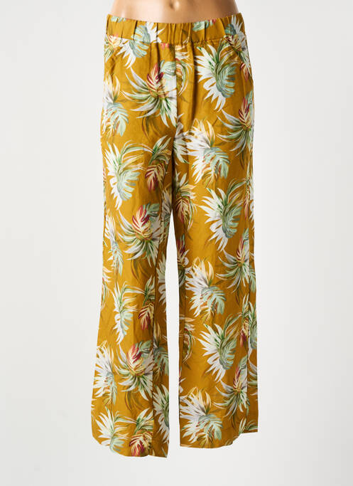 Pantalon 7/8 galben ZERRES femeie