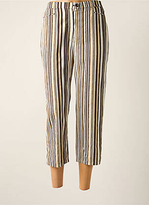 Pantalon trei sferturi maro BASLER femeie