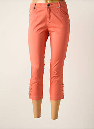 Pantalon trei sferturi portocaliu FRED SABATIER femeie