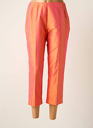 Pantalon trei sferturi portocaliu HAUBER femeie