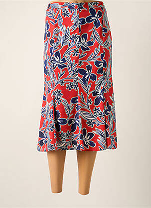 Fustă midi roșu FRANCOISE F femeie