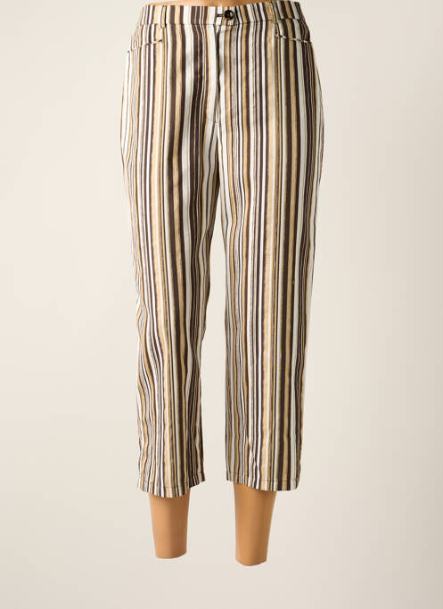 Pantalon trei sferturi maro BASLER femeie