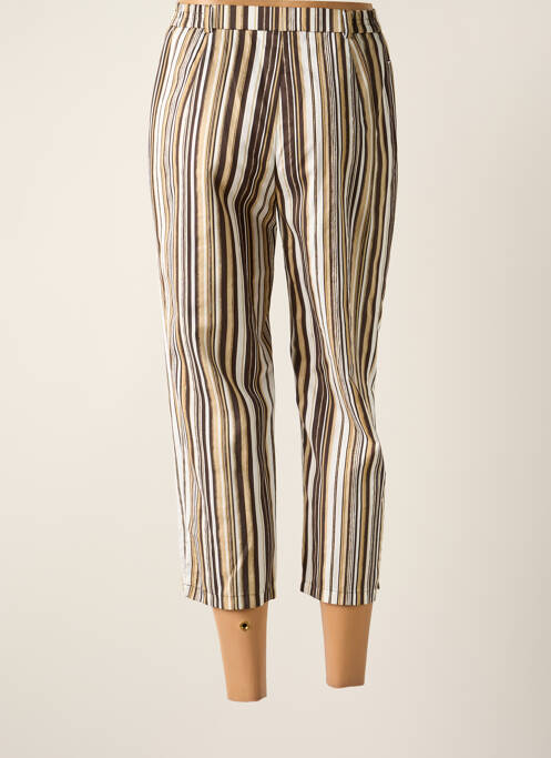 Pantalon trei sferturi maro BASLER femeie