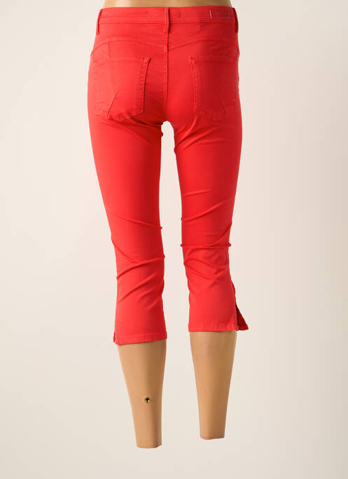 Pantalon trei sferturi roșu FRED SABATIER femeie