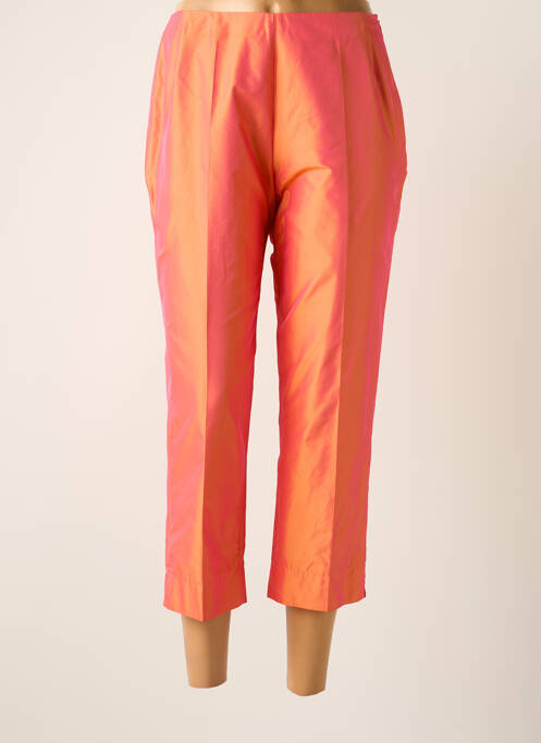 Pantalon trei sferturi portocaliu HAUBER femeie