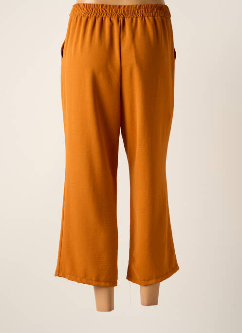 Pantalon trei sferturi maro TINTA STYLE femeie