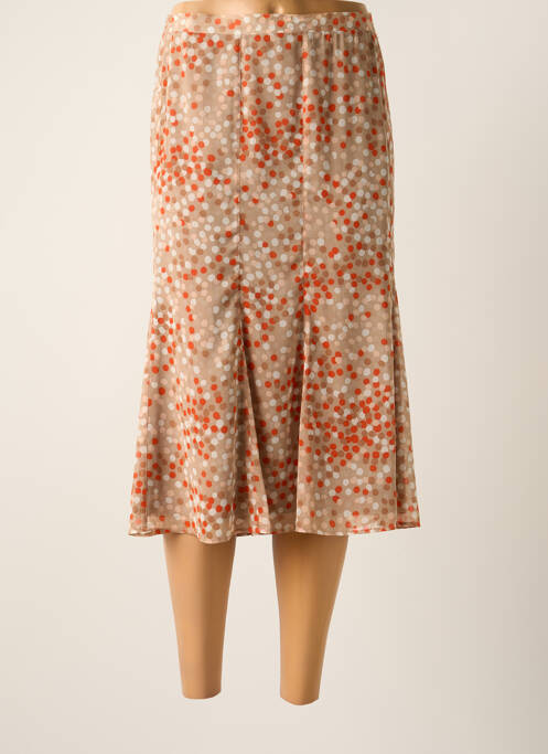 Fustă midi portocaliu FRANCOISE F femeie