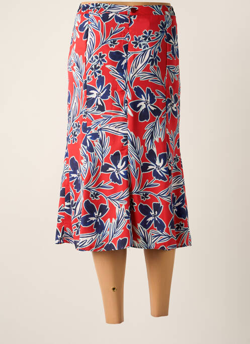 Fustă midi roșu FRANCOISE F femeie