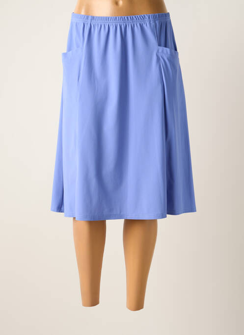 Fustă midi albastru CHRISTIAN MARRY femeie