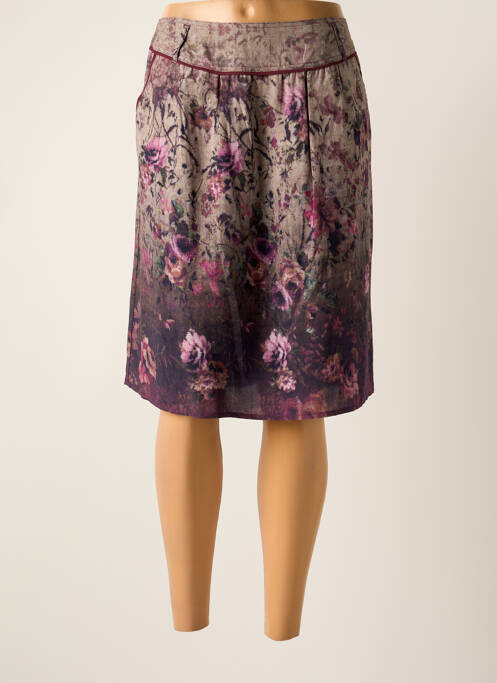 Fustă midi violet PAUSE CAFE femeie