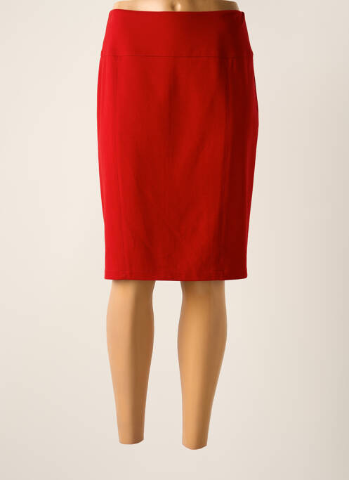 Fustă midi roșu PAUSE CAFE femeie