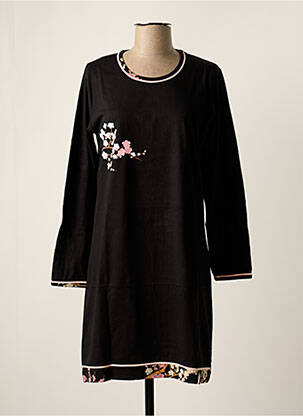 Cămașă de noapte negru ROSE POMME femeie