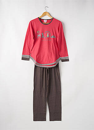 Pijama croială dreaptă roz ROSE POMME femme