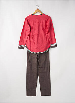 Pijama croială dreaptă roz ROSE POMME femeie