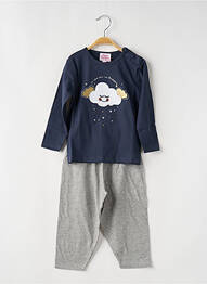 Pijama țesătură jerseu albastru ROSE POMME fille