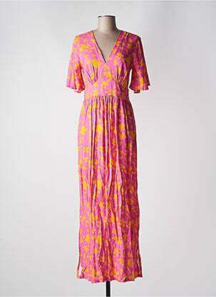 Rochie lungă roz JOON femeie