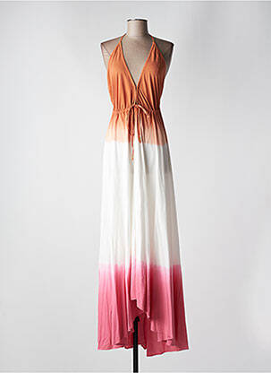 Rochie lungă portocaliu JOON femeie