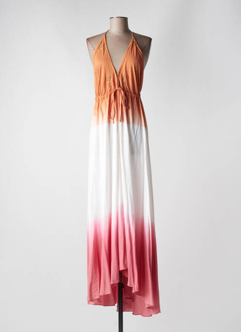 Rochie lungă portocaliu JOON femeie