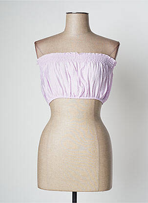 Top violet LARA-ETHNICS femeie