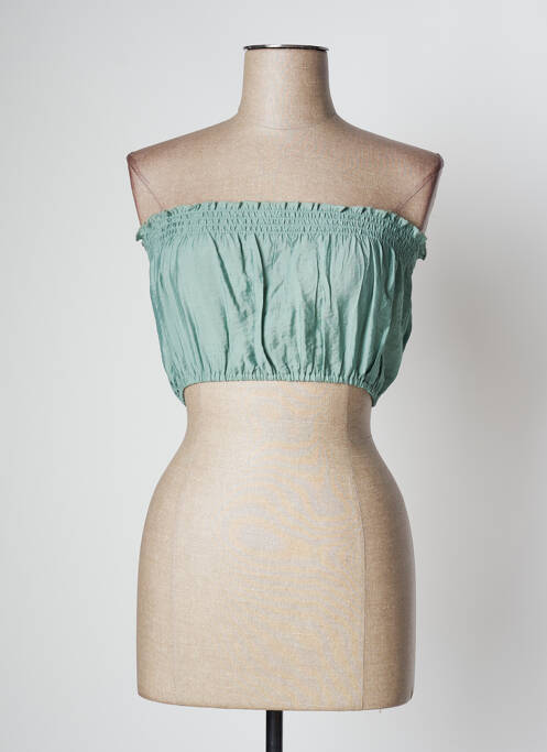 Top verde LARA-ETHNICS femeie