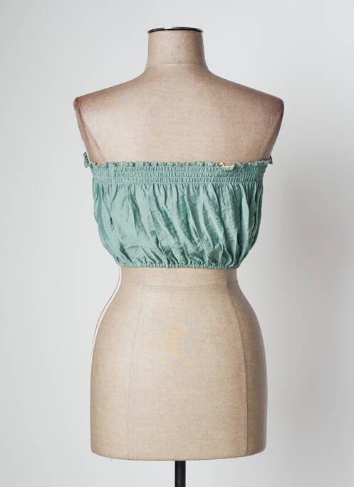 Top verde LARA-ETHNICS femeie