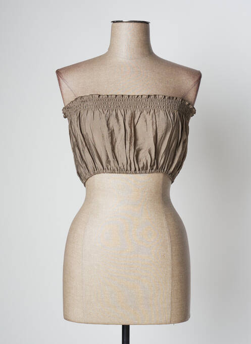 Top maro LARA-ETHNICS femeie