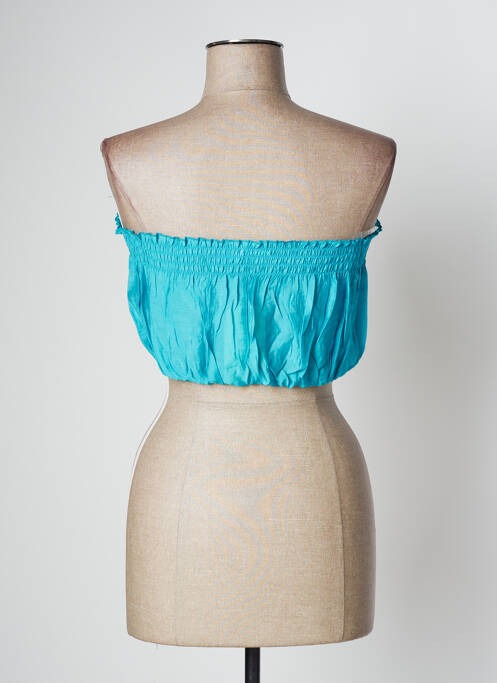 Top albastru LARA-ETHNICS femeie