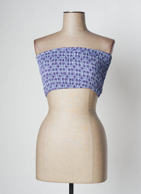 Top albastru LARA-ETHNICS femeie