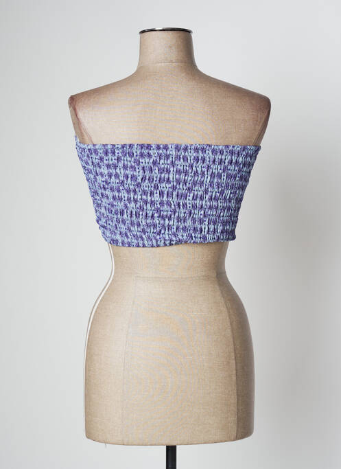 Top albastru LARA-ETHNICS femeie