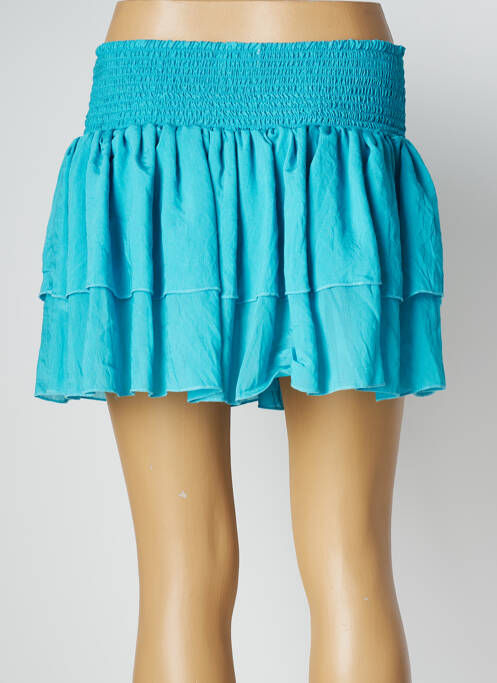 Fustă scurtă albastru LARA-ETHNICS femeie