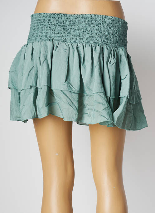 Fustă scurtă verde LARA-ETHNICS femeie