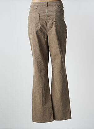 Pantalon drept elasticitate mărime normală verde DIANE LAURY femeie