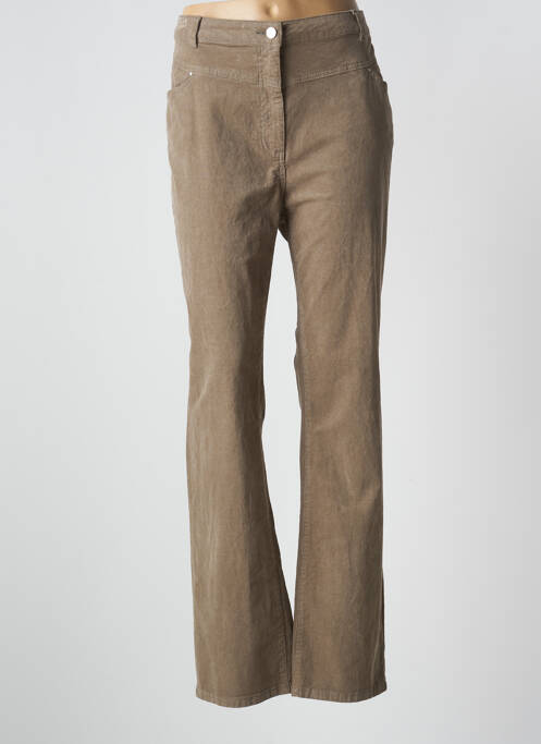 Pantalon drept verde DIANE LAURY femeie