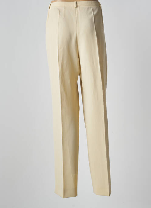 Pantalon drept bej CLAUDE BAUER femeie