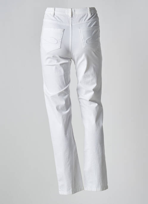 Pantalon slim alb KARTING femeie