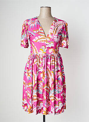 Rochie scurtă roz JOON femeie