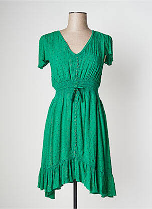 Rochie midi verde GOA femeie