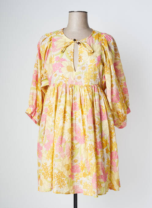 Rochie midi galben JOON femeie