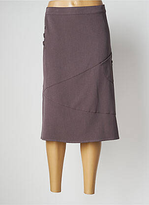 Fustă midi maro LEWINGER femeie