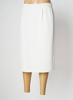 Fustă midi bej KARTING femeie