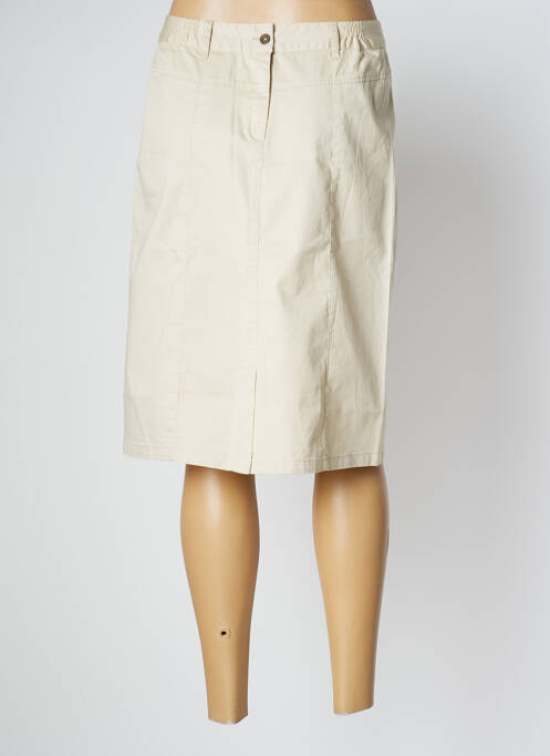 Fustă midi bej AGATHE & LOUISE femeie