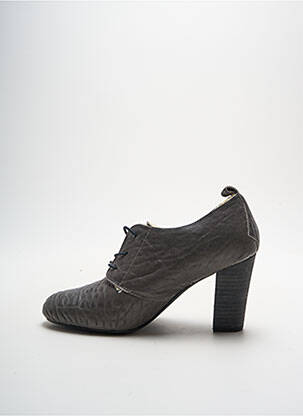 Botine/ghete umplută toc de 7 la 9 cm gri MELLOW YELLOW femeie