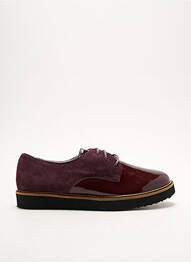 Derby-uri material neted toc plat până la 3 cm violet IPPON VINTAGE femme
