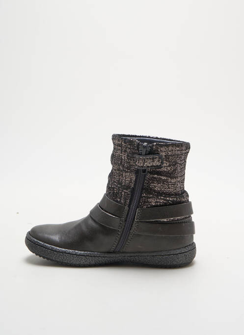 Botine/Ghete argintiu STONES AND BONES fată