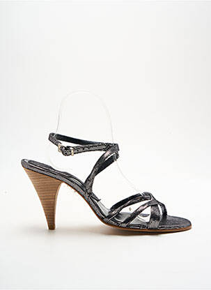 Sandale/Pantofi decupați argintiu IPPON STYL femeie