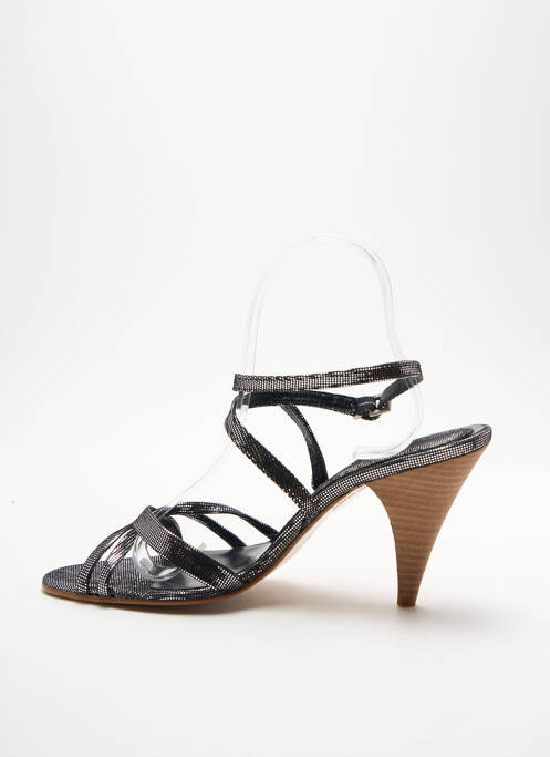 Sandale/Pantofi decupați argintiu IPPON STYL femeie
