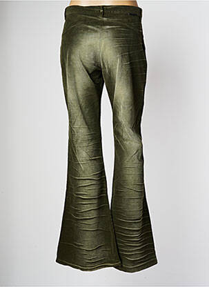 Pantalon evazat mărime normală mărime normală verde BE YOU K femeie