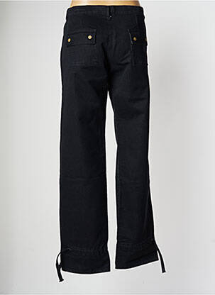 Pantalon drept țesătură poplin mărime normală negru BE YOU K femeie